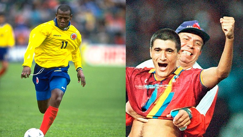 selccion colombia vs venezuela 1996