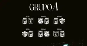 El calendario de Nacional en cuadrangulares Partidos clasicos